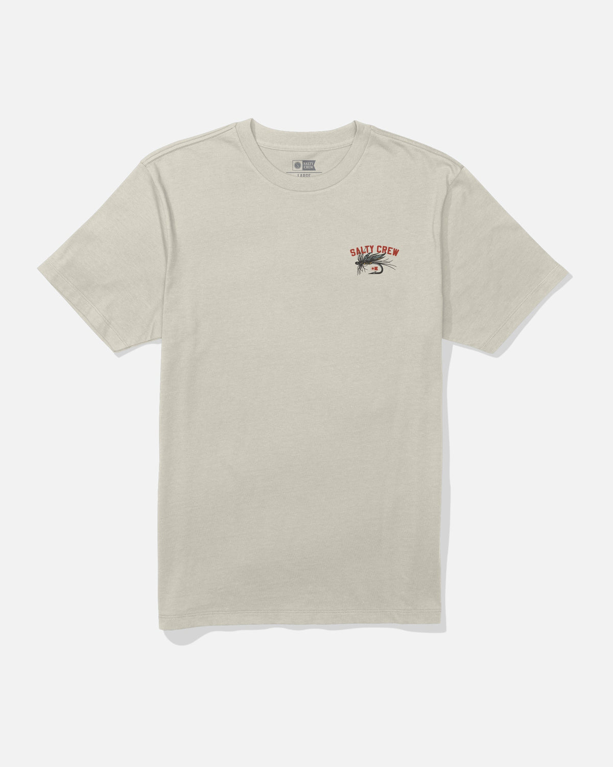 Salty Crew FISHING CO SS TEE - Bone