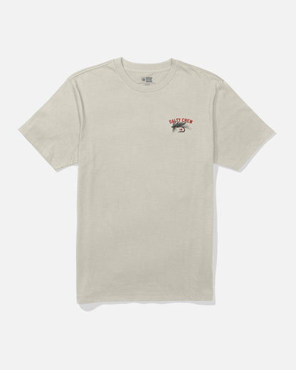 Salty Crew FISHING CO SS TEE - Bone