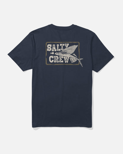 Salty Crew FLYER SS TEE - Navy
