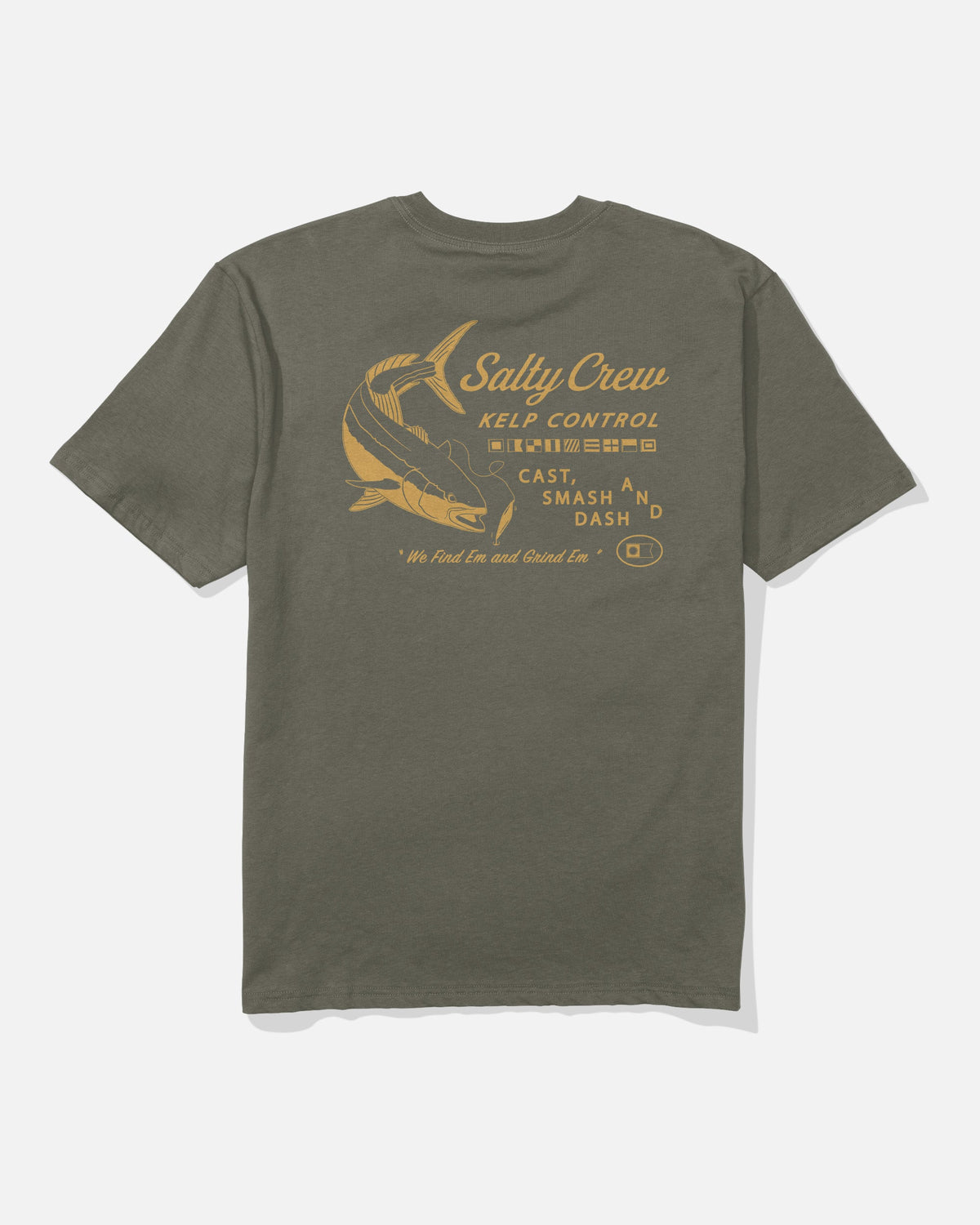 Salty Crew KELP CNTRL CLASSC SS TEE - Dusty Olive