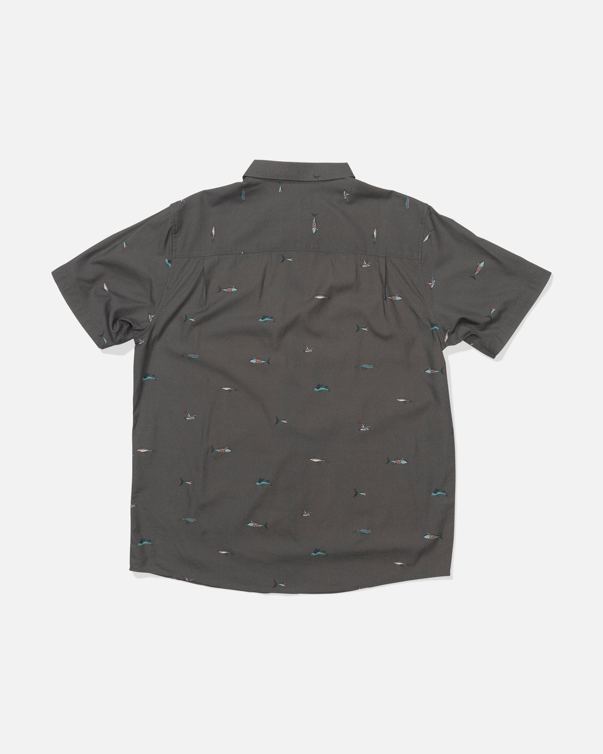 Salty Crew CREW SS BUTTON UP - Charcoal