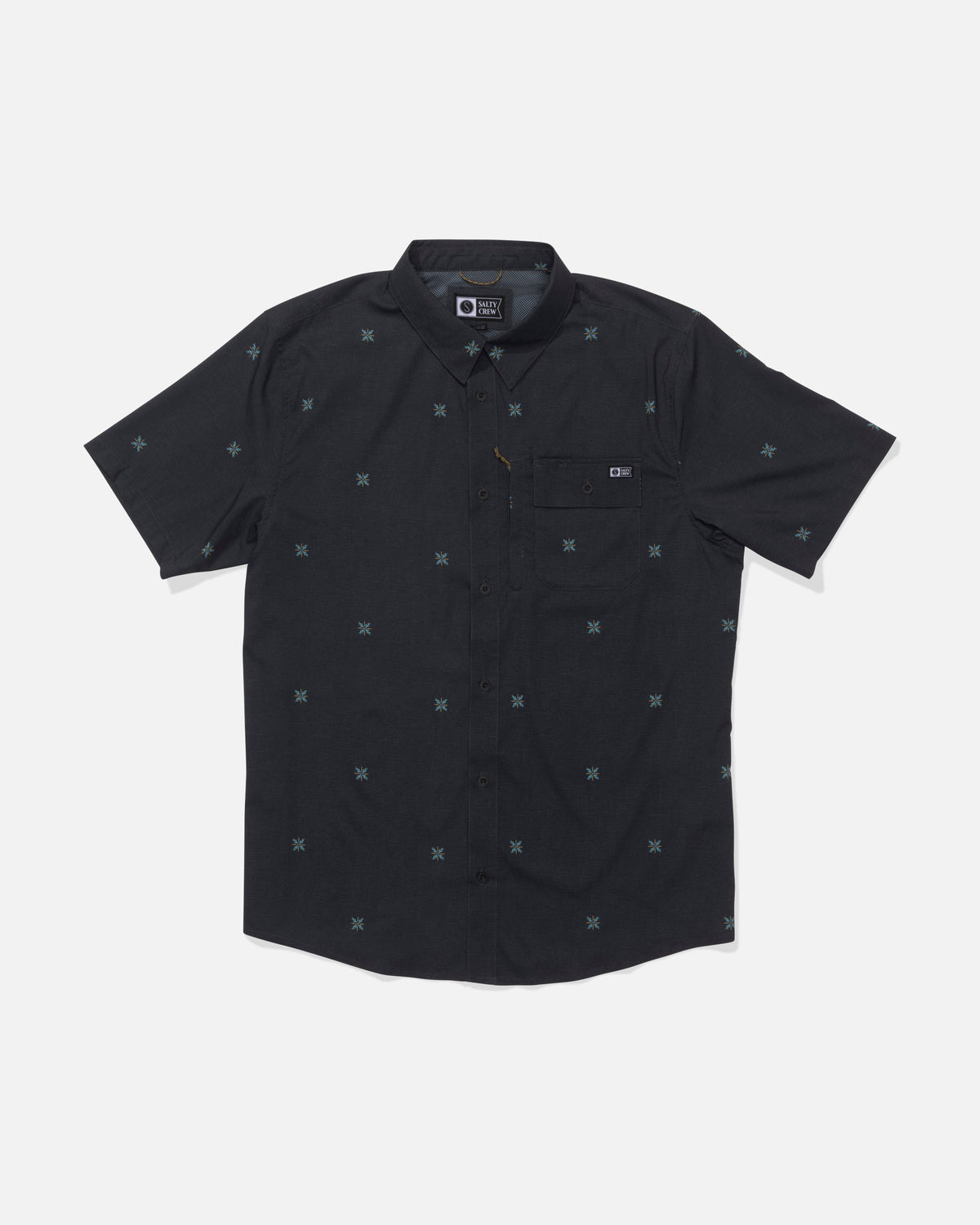 Salty Crew FLAGSHIP UV BUTTON UP - Phantom