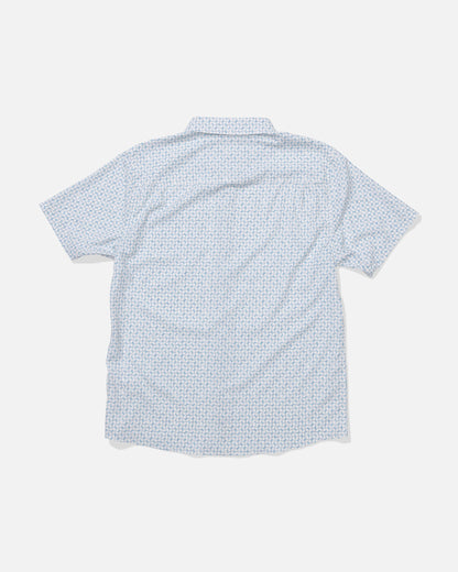 Salty Crew BREEZER PERF BUTTON UP - Off White