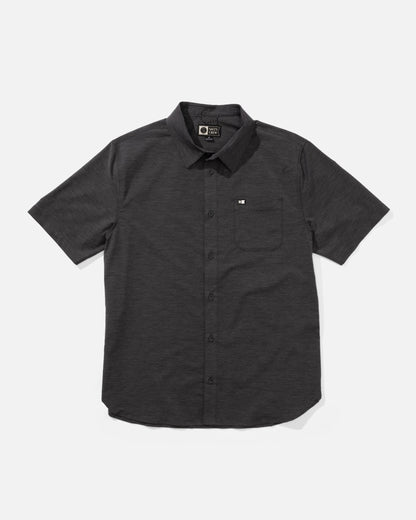 Salty Crew DRIFTER UV BUTTON UP - Black