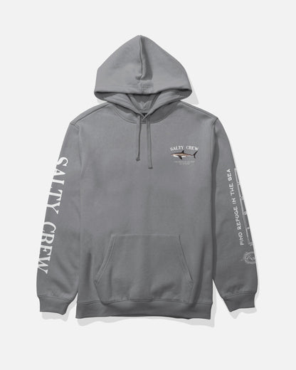 Salty Crew BRUCE FLEECE - Shark Skin