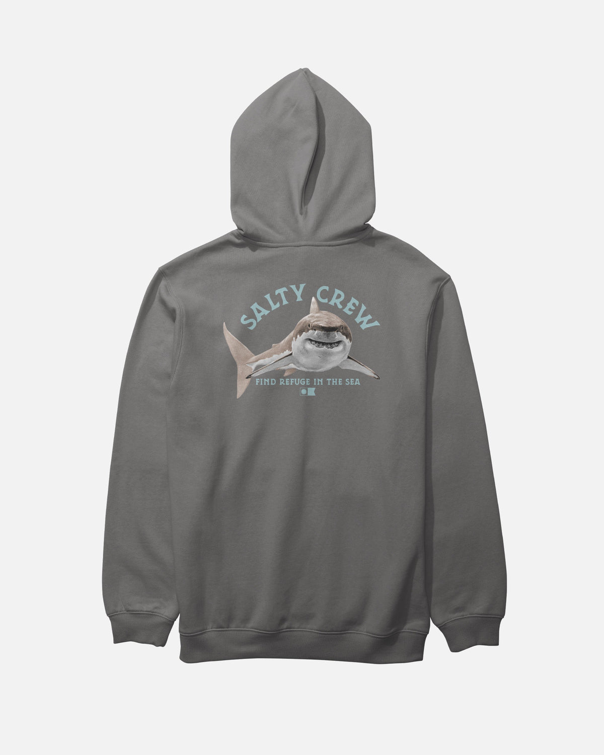 Salty Crew LURKING FLEECE - Charcoal
