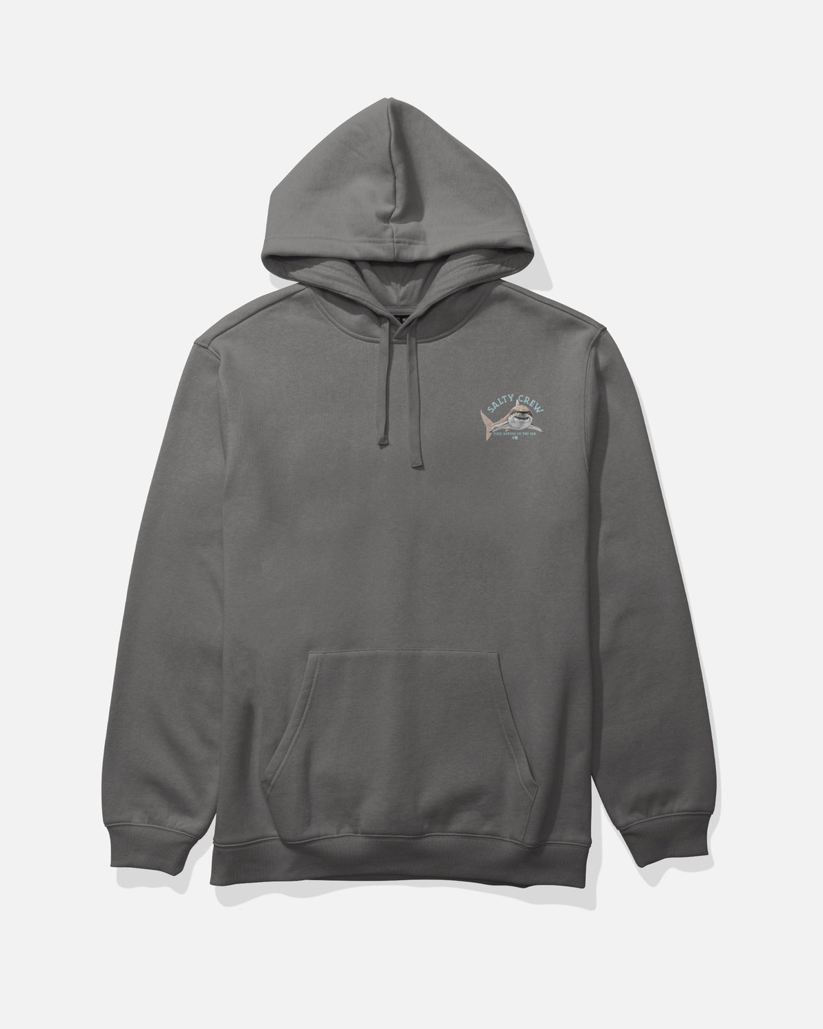 Salty Crew LURKING FLEECE - Charcoal