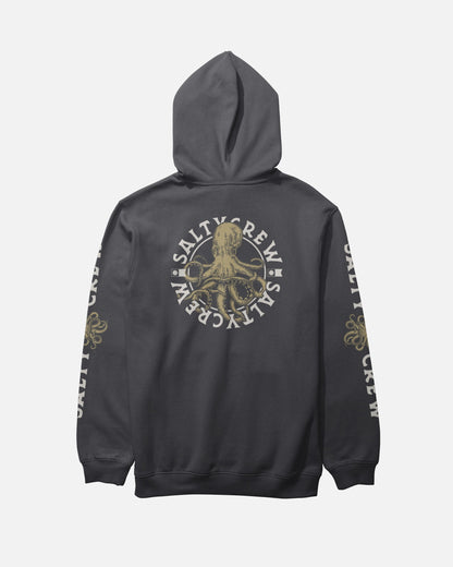 Salty Crew TENTACLES HOODED FLEECE - Black