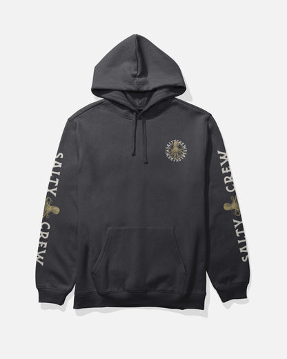 Salty Crew TENTACLES HOODED FLEECE - Black