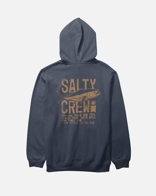 Salty Crew TRIED AND TRUE FLEECE - Navy