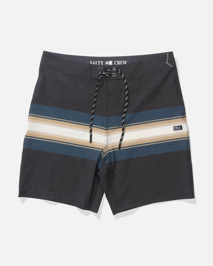 Salty Crew CREW STRIPE BOARDSHORT - Pirate Black
