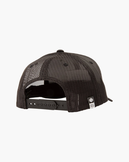 Salty Crew Salty Crew - Pinnacle 2 Black Retro Trucker