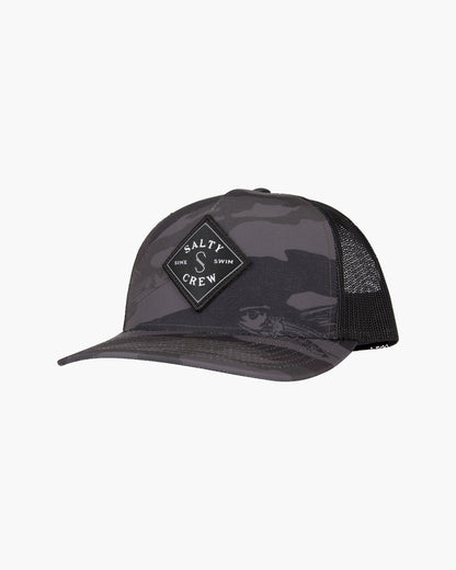 Salty Crew Sealine Retro Trucker - BLACK CAMO