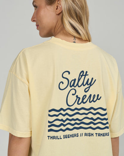 Salty Crew SALTY SKIMMER TEE - Sunshine