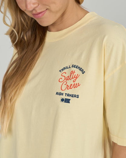 Salty Crew SALTY SKIMMER TEE - Sunshine