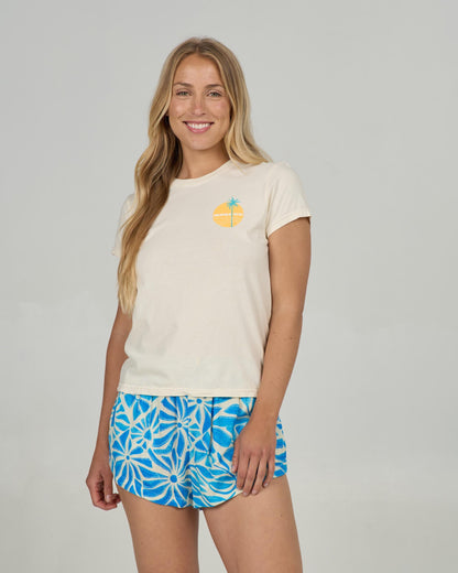 Salty Crew SIMPLICITY MODERN TEE - Off White