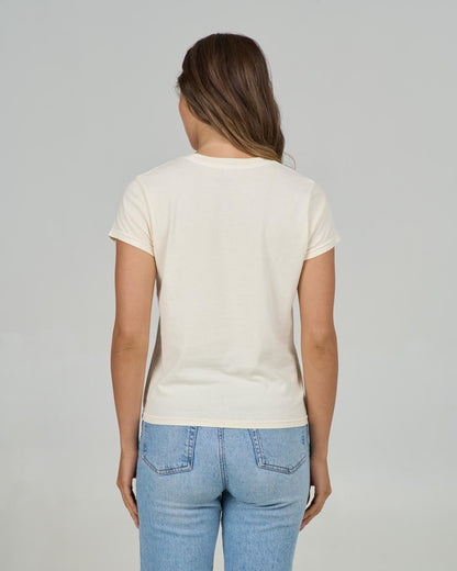 Salty Crew TRUCK STOP MODERN TEE - Off White