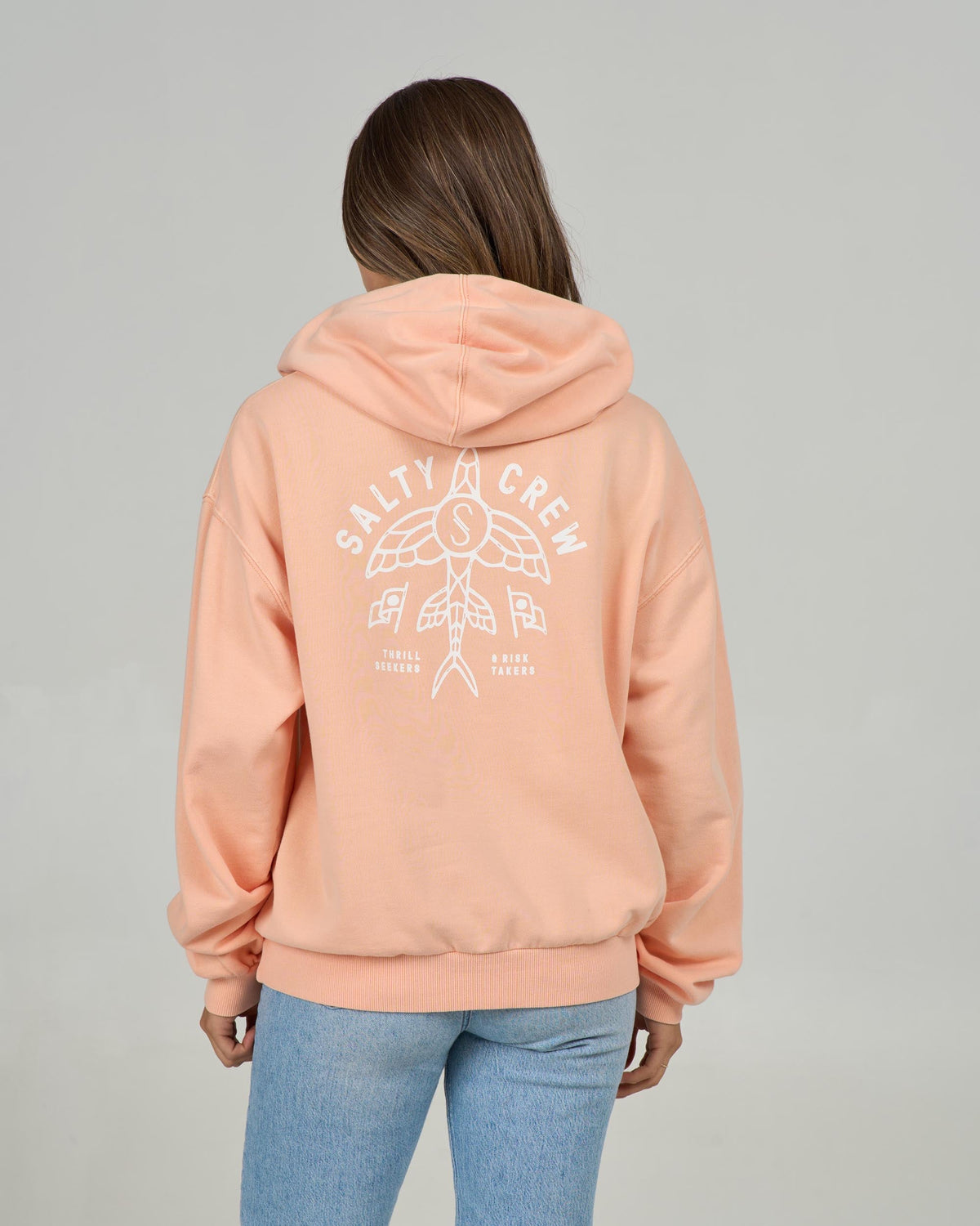 Salty Crew FLYING HIGH HOODY - Apricot