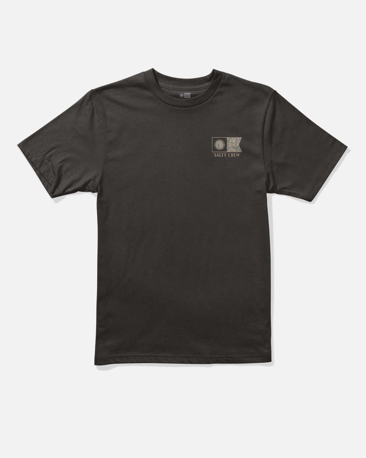 Salty Crew FLAGSHIP FILL BOYS SS TEE - Black