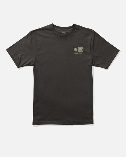 Salty Crew FLAGSHIP FILL BOYS SS TEE - Black