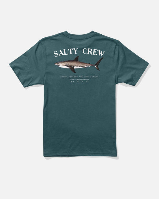 Salty Crew BRUCE BOYS SS TEE - Atlantic Blue