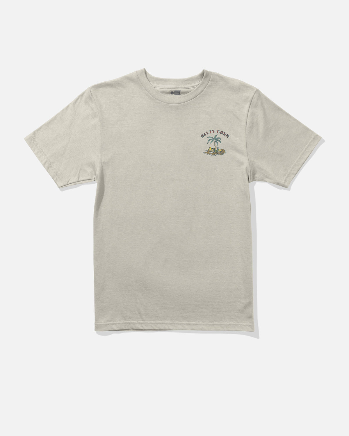 Salty Crew DESERTED BOYS SS TEE - Bone