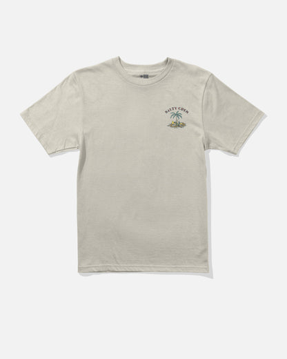 Salty Crew DESERTED BOYS SS TEE - Bone