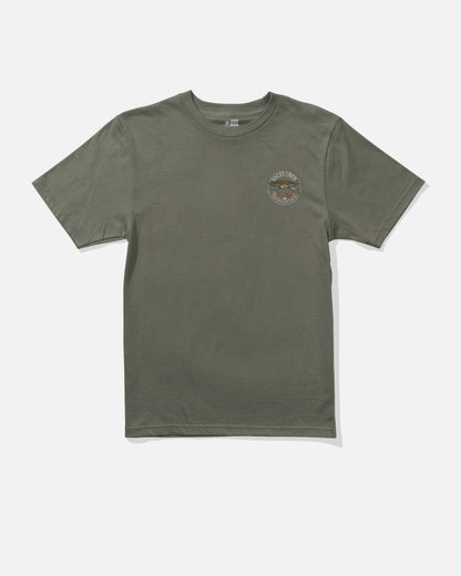 Salty Crew JIMMY BOYS SS TEE - Dusty Olive