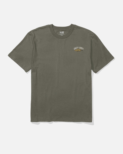 Salty Crew BITMAP CLASSIC SS TEE - Dusty Olive