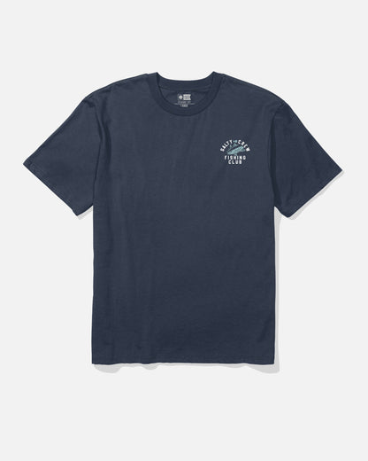 Salty Crew FISH CLUB CLASSIC SS TEE - Navy