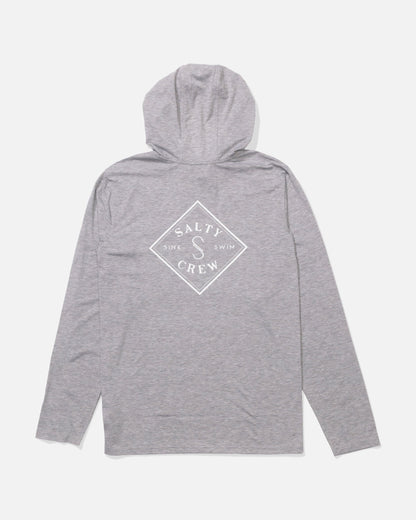Salty Crew TIPPET POCKET UV HOODIE - Quarry