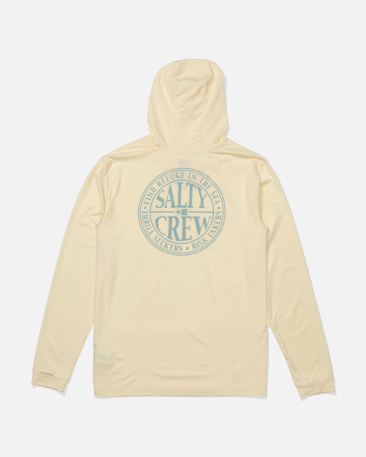 Salty Crew GLOBAL HOOD SUNSHIRT - Chartreuse