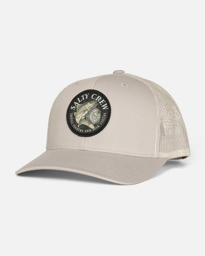 Salty Crew REEL FLY RETRO TRUCKER - Silver