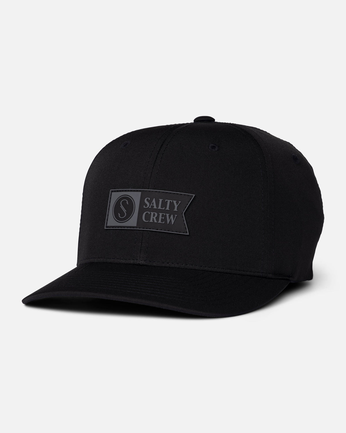 Salty Crew APEX FLEXFIT 6 PANEL - Black