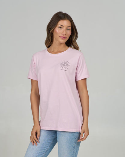 Salty Crew ZODIAC B.F. TEE - Pink Skies