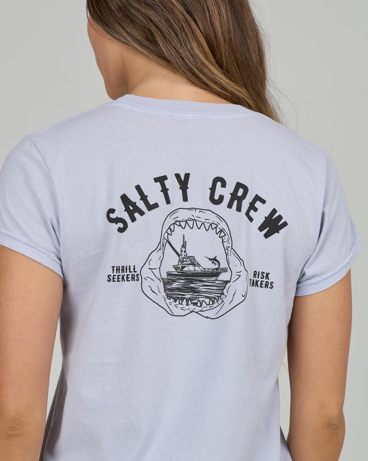Salty Crew JAWBONE MODERN TEE - Fog