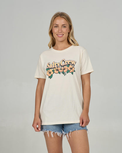 Salty Crew VACATION B.F. TEE - Off White