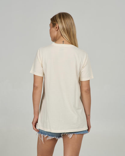 Salty Crew VACATION B.F. TEE - Off White