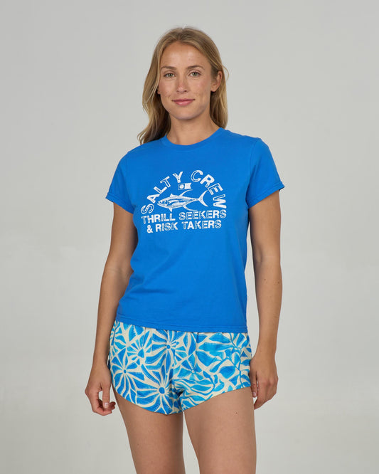 Salty Crew STAMPED MODERN TEE - Bold Blue