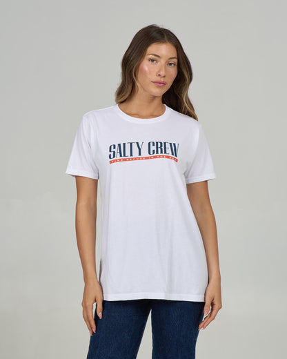 Salty Crew MARLIN PARADISE B.F. TEE - White
