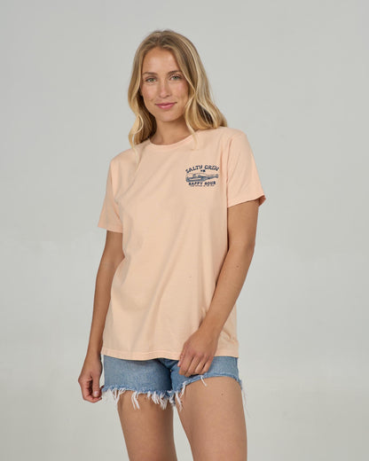 Salty Crew HAPPY HOUR B.F. TEE - Apricot