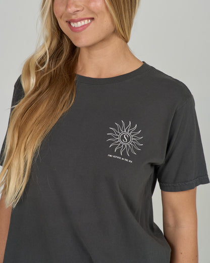 Salty Crew ZODIAC B.F. TEE - Charcoal