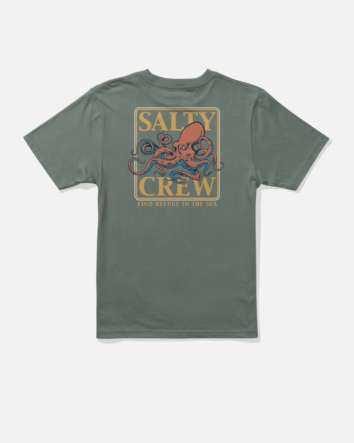 Salty Crew INK SLINGER BOYS SS TEE - Laurel Wreath