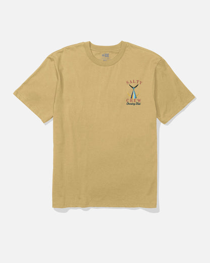 Salty Crew TAILED CLASSIC SS TEE - Mineral Yellow