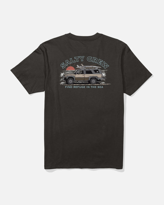 Salty Crew GET READY SS TEE - BLACK