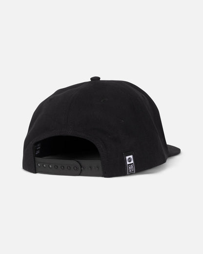 Salty Crew AMERICA A-FRAME SNAPBACK - BLACK