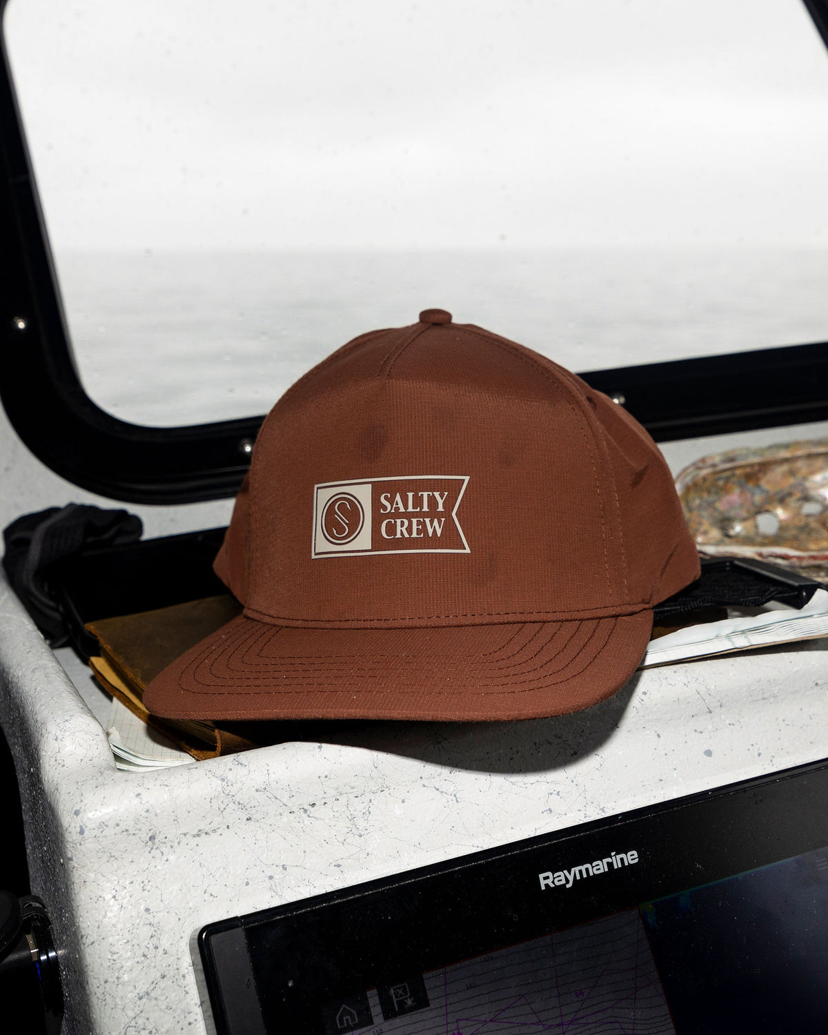 Salty Crew APEX SNAPBACK - Friar Brown