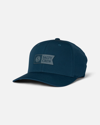 Salty Crew APEX FLEXFIT 6 PANEL - Midnight Navy