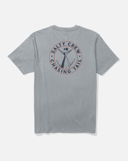 Salty Crew TAILGATE SS TEE - Quarry