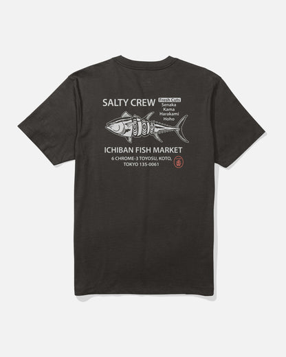 Salty Crew ICHIBAN SS TEE - BLACK
